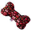 Mirage Pet Products Toys Sm6" Valentines Day Bears Bone Dog Toy - 2 Sizes