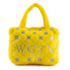 Haute Diggity Dog Toys Wagentino Handbag Plush Squeak Dog Toy