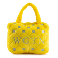 Haute Diggity Dog Toys Wagentino Handbag Plush Squeak Dog Toy
