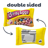 Huxley & Kent dog toys Easter Birdy Eggs Spring Plush Squeak Dog Toy - 2 Sizes