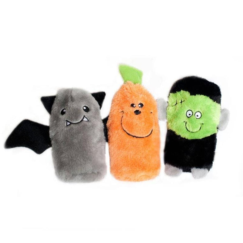 ZippyPaws dog toys Halloween Squeakie Buddies Dog Toy Set - 3 Pc