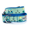 The Worthy Dog COLLARS XS Let's Play Some Golf Green Dog Collar