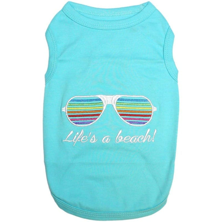 Parisian Pet Tee's XXS Life's a Beach Dog Tee