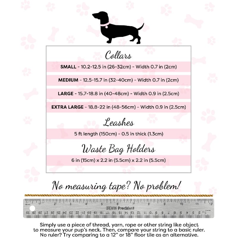 PoisePup Collars Poise Pup Bella Rose Brown and Pink Luxury Dog Collar
