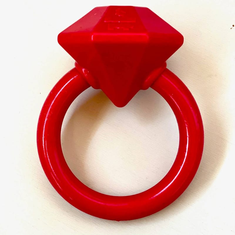 SodaPup dog toys Diamond Ring Durable Nylon Teething Ring for Puppies