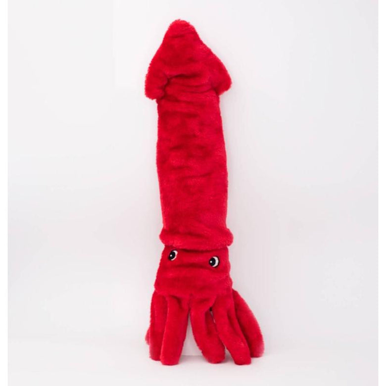 ZippyPaws dog toys Jigglerz Squid Plush Dog Toy