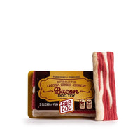 Fab Dog dog toys Bacon Dog Toy - 3 Pc