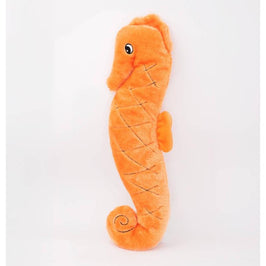 ZippyPaws dog toys Jigglerz Seahorse Plush Dog Toy