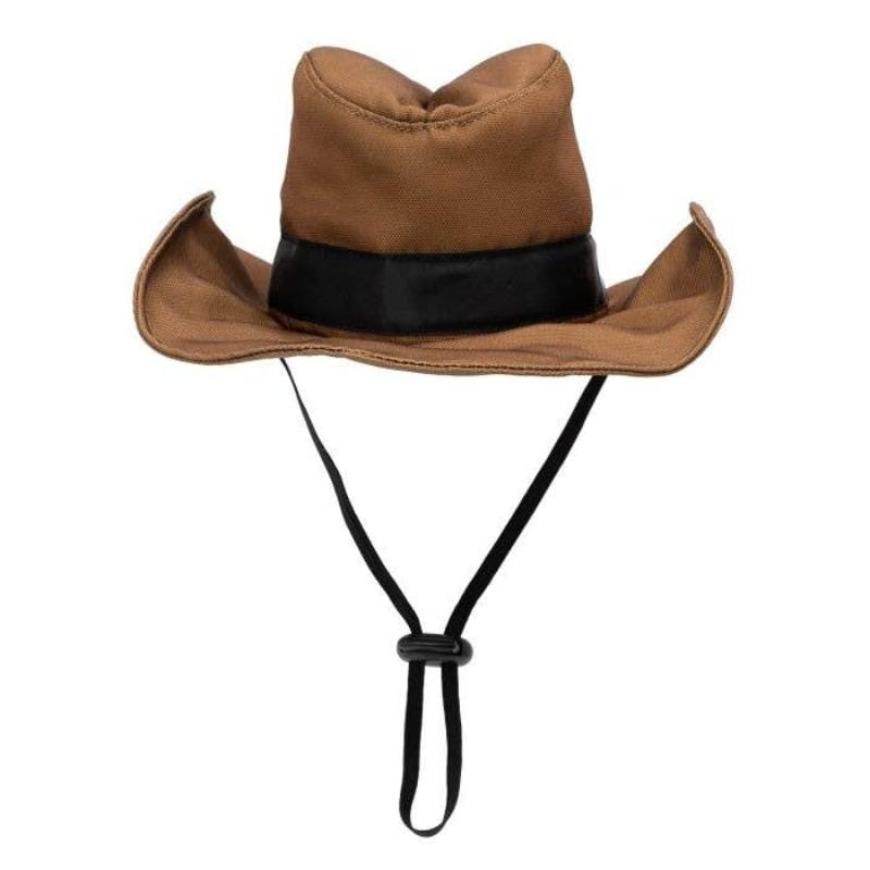 The Worthy Dog dog apparel Brwn / SM Cowboy Party Dog Hat in Pink or Brown