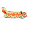 The Worthy Dog SM Crazy Carrots Leash: Green