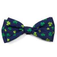 The Worthy Dog Bow Tie SM Shamrock Lucky Bow Tie - 2 Sizes