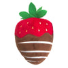 Huxley & Kent dog toys SM Chocolate Dipped Strawberry Plush Squeak Dog Toy - 2 Sizes