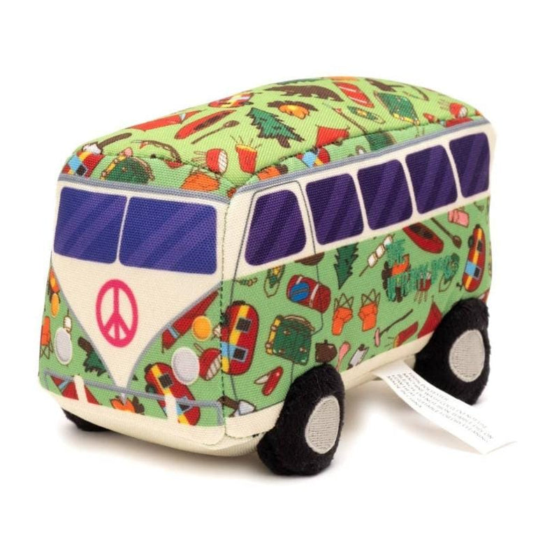 The Worthy Dog Toys Happy Camper Dog Toy