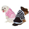 Dogo Pet Fashions Sweaters XS / Blck Multistripe Sweatshirt in Pink or Black