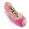 Dog Diggin Designs Toys Alexander Muttqueen Pink Shoe Plush Squeak Dog Toy