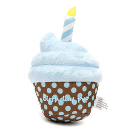The Worthy Dog Toys Birthday Pup Dog Toy - Blue
