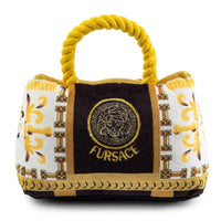 Haute Diggity Dog dog toys Fursace Handbag Plush Squeak Dog Toy