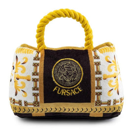 Haute Diggity Dog dog toys Fursace Handbag Plush Squeak Dog Toy