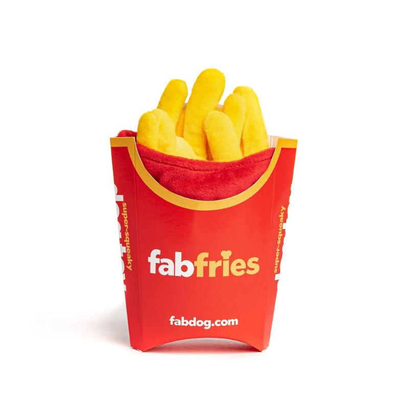 Fab Dog dog toys Fab Fries - French Fries Squeaky Dog Toy