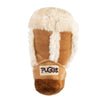 Haute Diggity Dog Toys Pugg Boot Plush Squeak Dog Toy