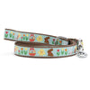 The Worthy Dog Leashes SM Hoppy Easter Blue Dog Leash