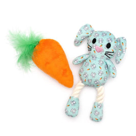 The Worthy Dog Cat Toys Bunny & Carrot Cat Toy Set - 2 Pc