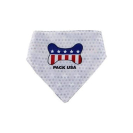 Barker's Bowtique Bandanas Hip Doggie Pack USA Reversible Dog Bandana