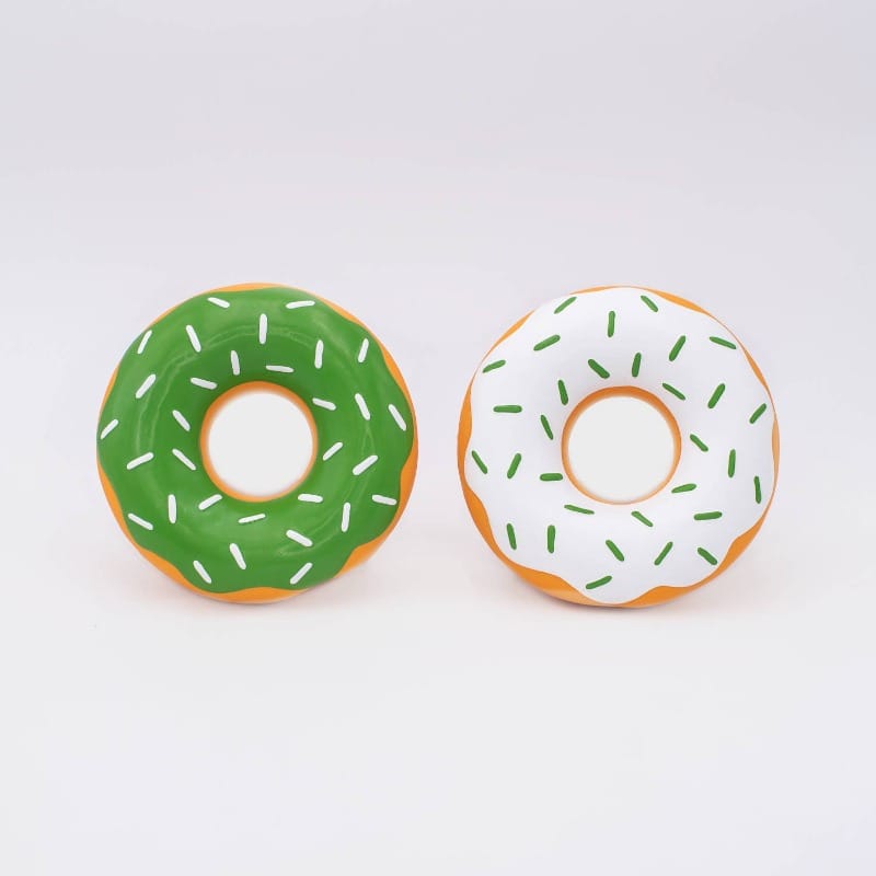 Zippypaws Toys St. Patrick's Latex Donutz (2-pack) Dog Toy