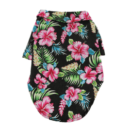 Doggie Design, Inc. Collared Shirts XXS Hawaiian Paradise Nights Camp Dog Shirt