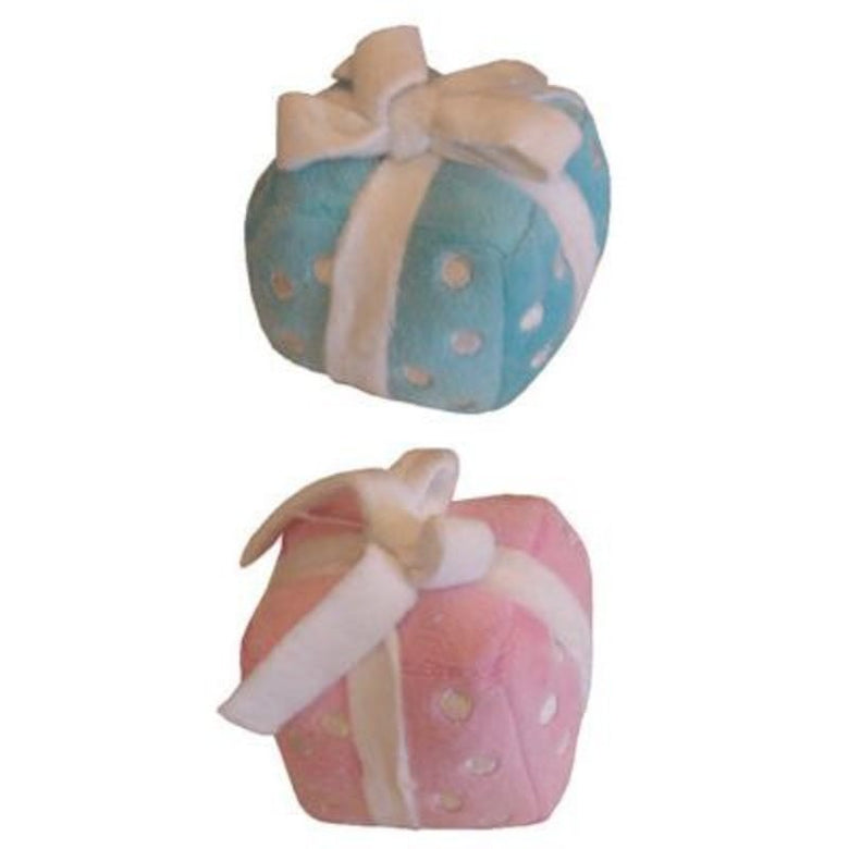 Barker's Bowtique Toys Pink Singing Happy Birthday Present Dog Toys