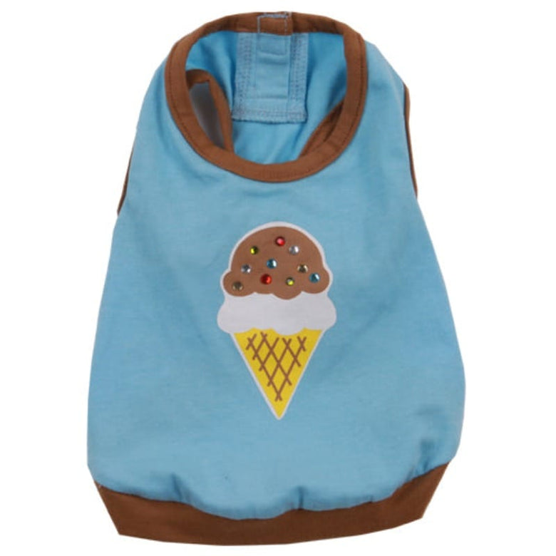 Pooch Outfitters Tee's XS Ice Cream Pet Tank