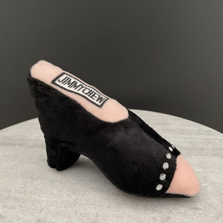 Haute Diggity Dog Toys Jimmy Chew Shoe Plush Squeak Dog Toy
